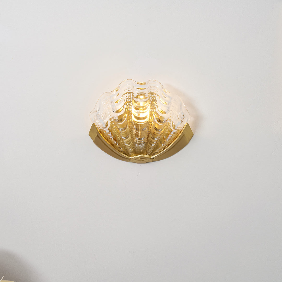 Art Deco Scallop Wall Light - Vakkerlight
