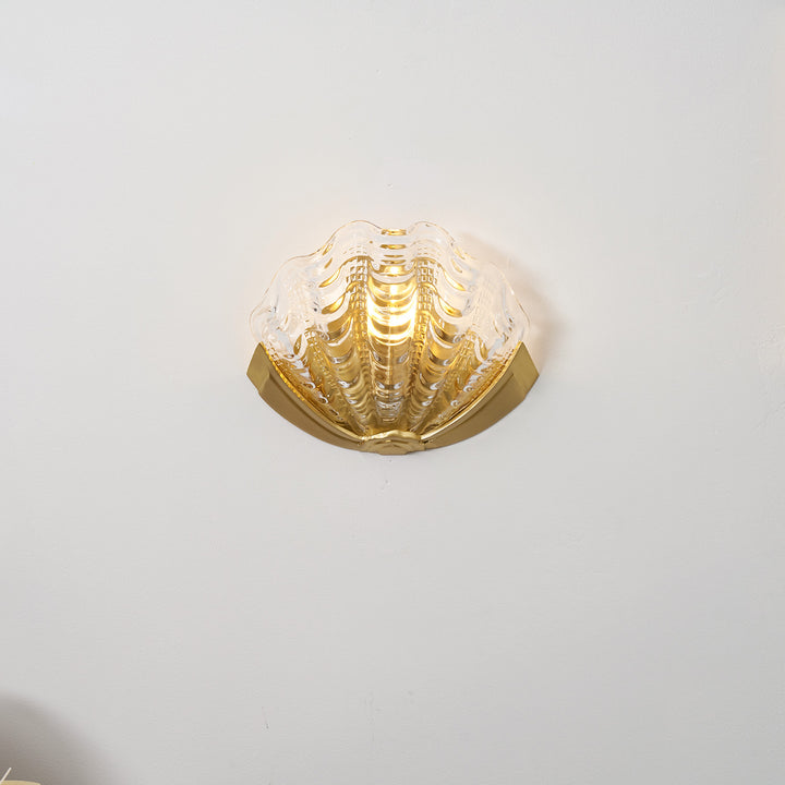 Art Deco Scallop Wall Light - Vakkerlight