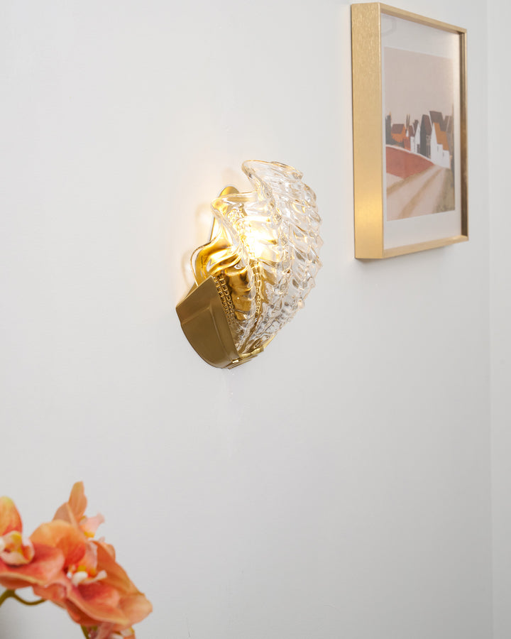 Art Deco Scallop Wall Light - Vakkerlight