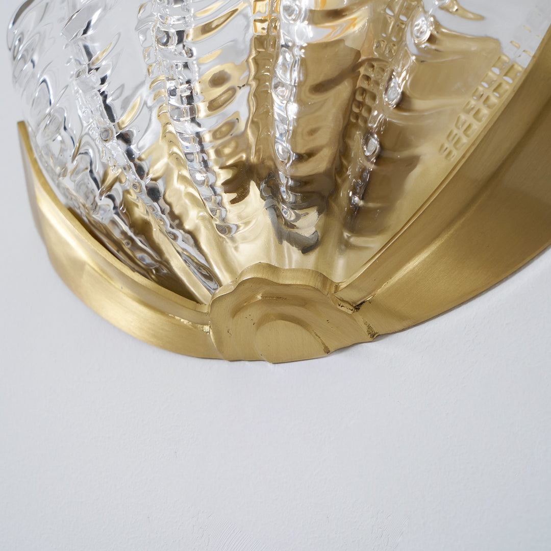 Art Deco Scallop Wall Light - Vakkerlight