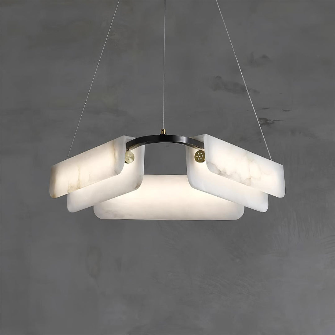 Delia Alabaster Chandelier - Vakkerlight