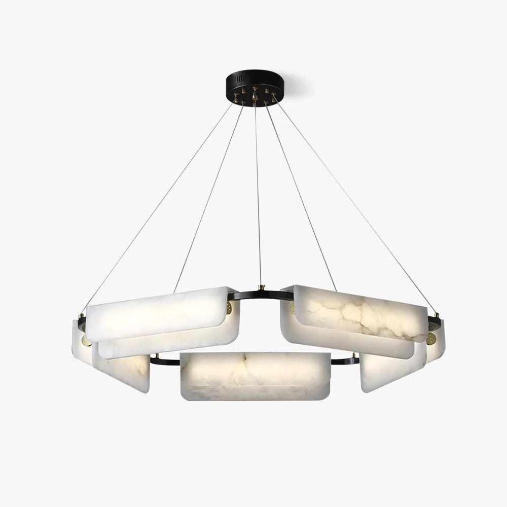 Delia Alabaster Chandelier - Vakkerlight