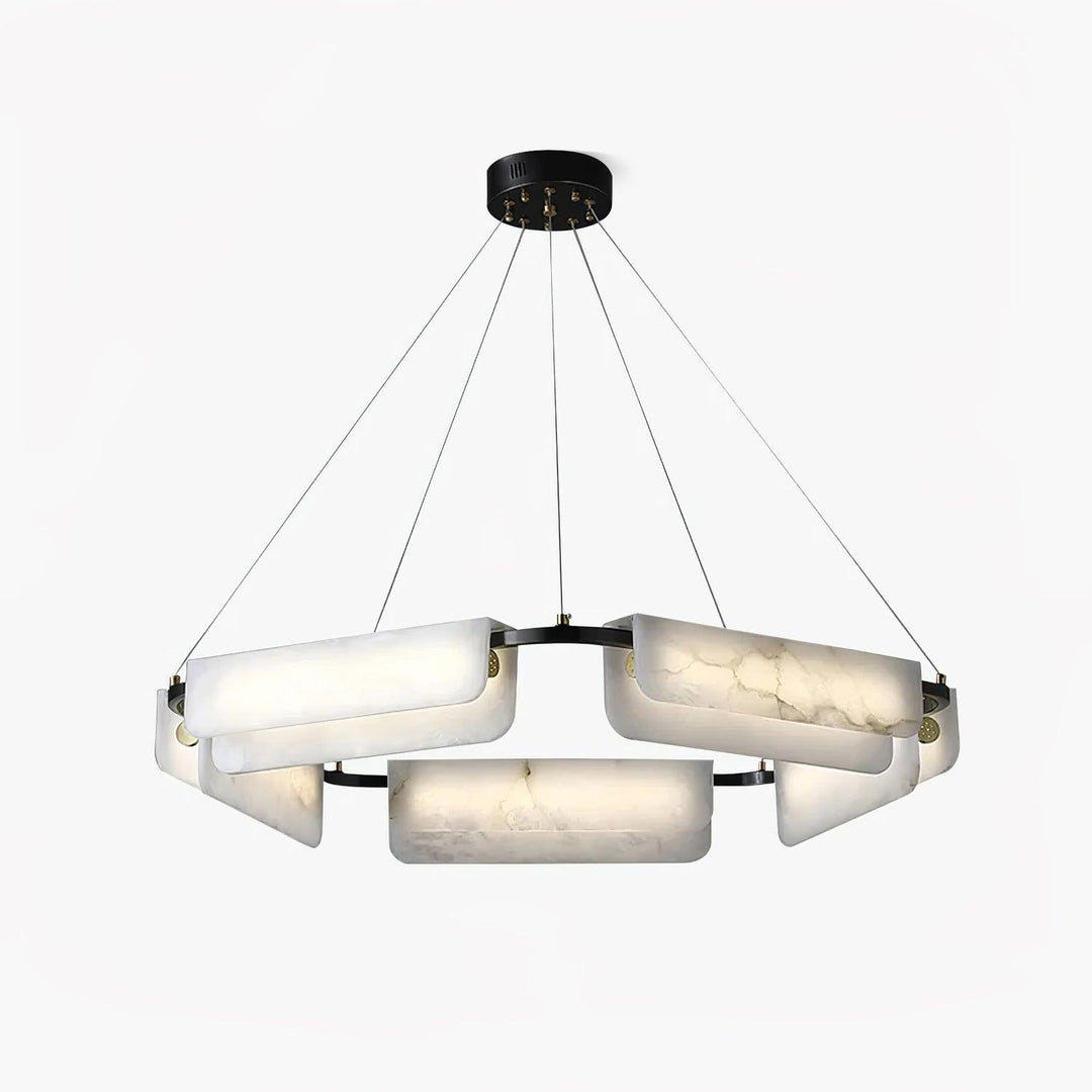 Delia Alabaster Chandelier - Vakkerlight