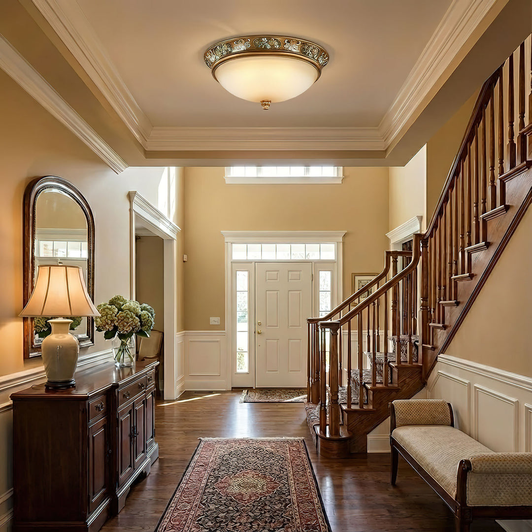 Deltana Resin Recessed Ceiling Light - Vakkerlight