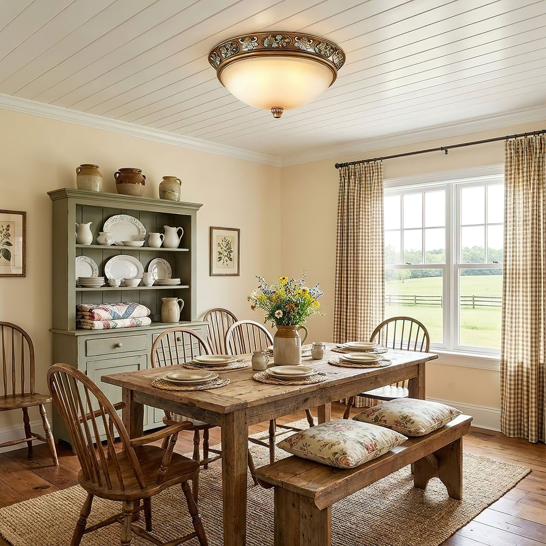 Deltana Resin Recessed Ceiling Light - Vakkerlight