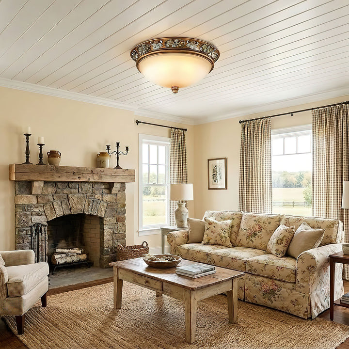 Deltana Resin Recessed Ceiling Light - Vakkerlight