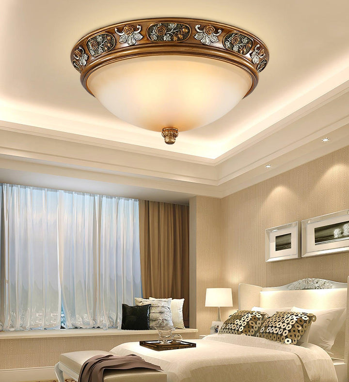 Deltana Resin Recessed Ceiling Light - Vakkerlight