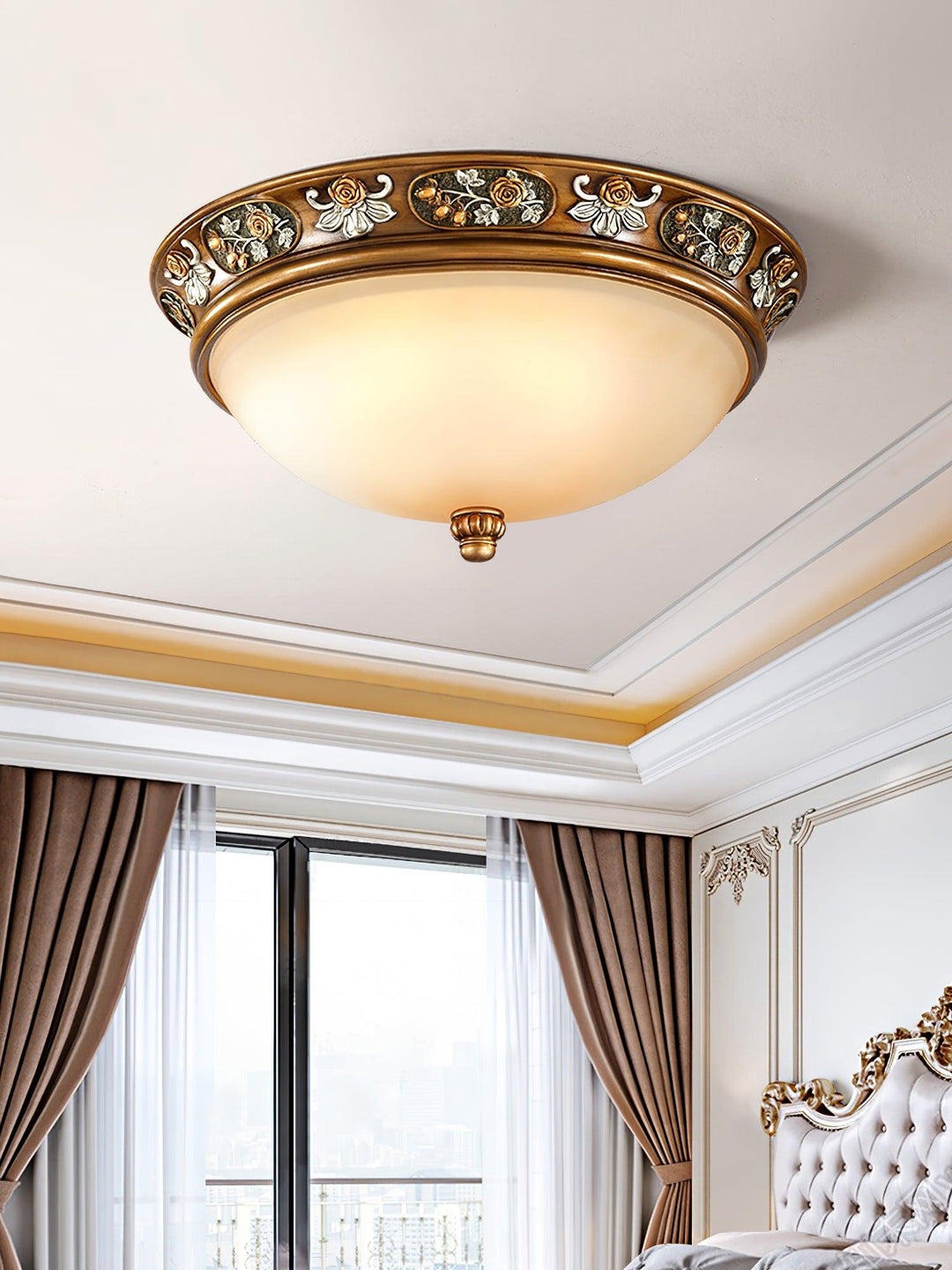 Deltana Resin Recessed Ceiling Light - Vakkerlight