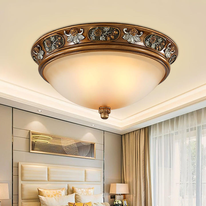 Deltana Resin Recessed Ceiling Light - Vakkerlight