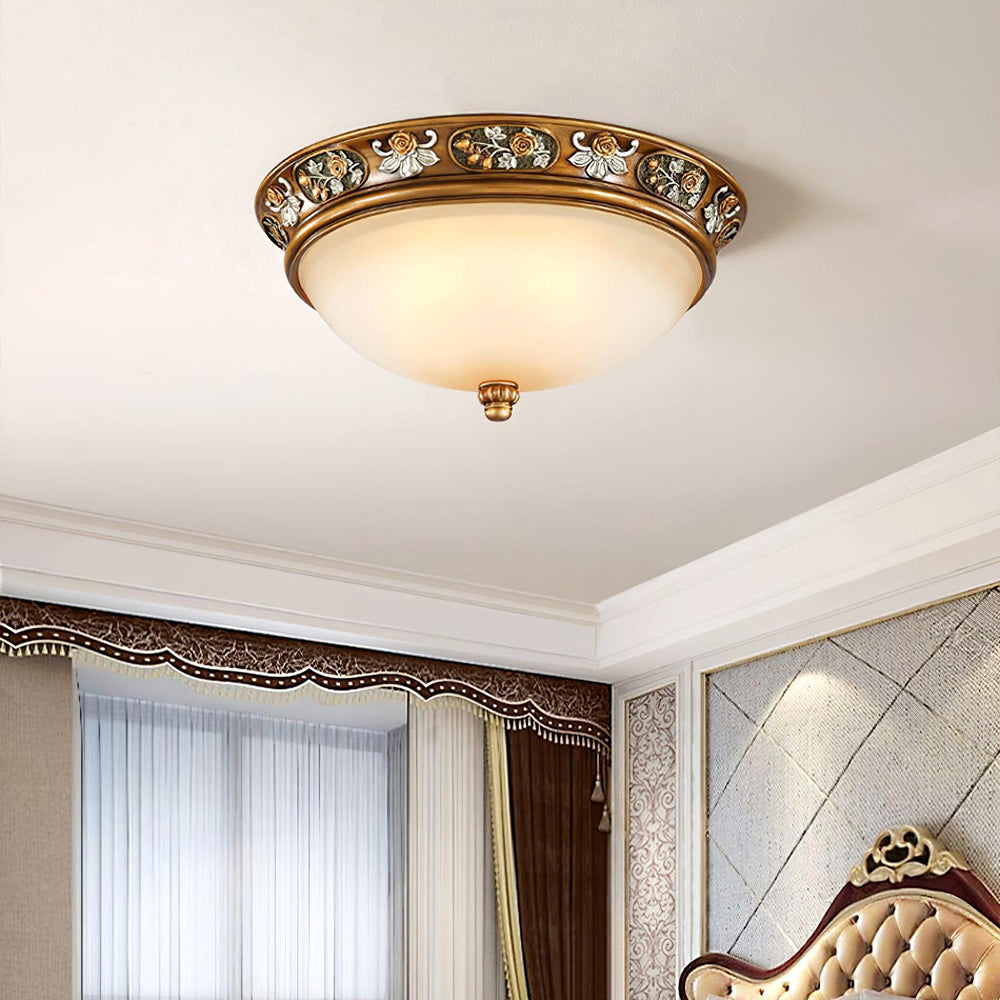 Deltana Resin Recessed Ceiling Light - Vakkerlight