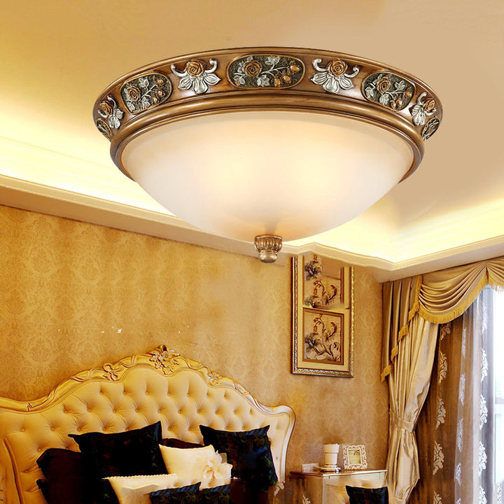 Deltana Resin Recessed Ceiling Light - Vakkerlight