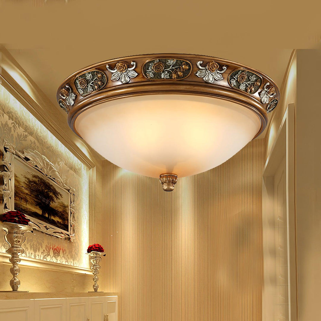 Deltana Resin Recessed Ceiling Light - Vakkerlight