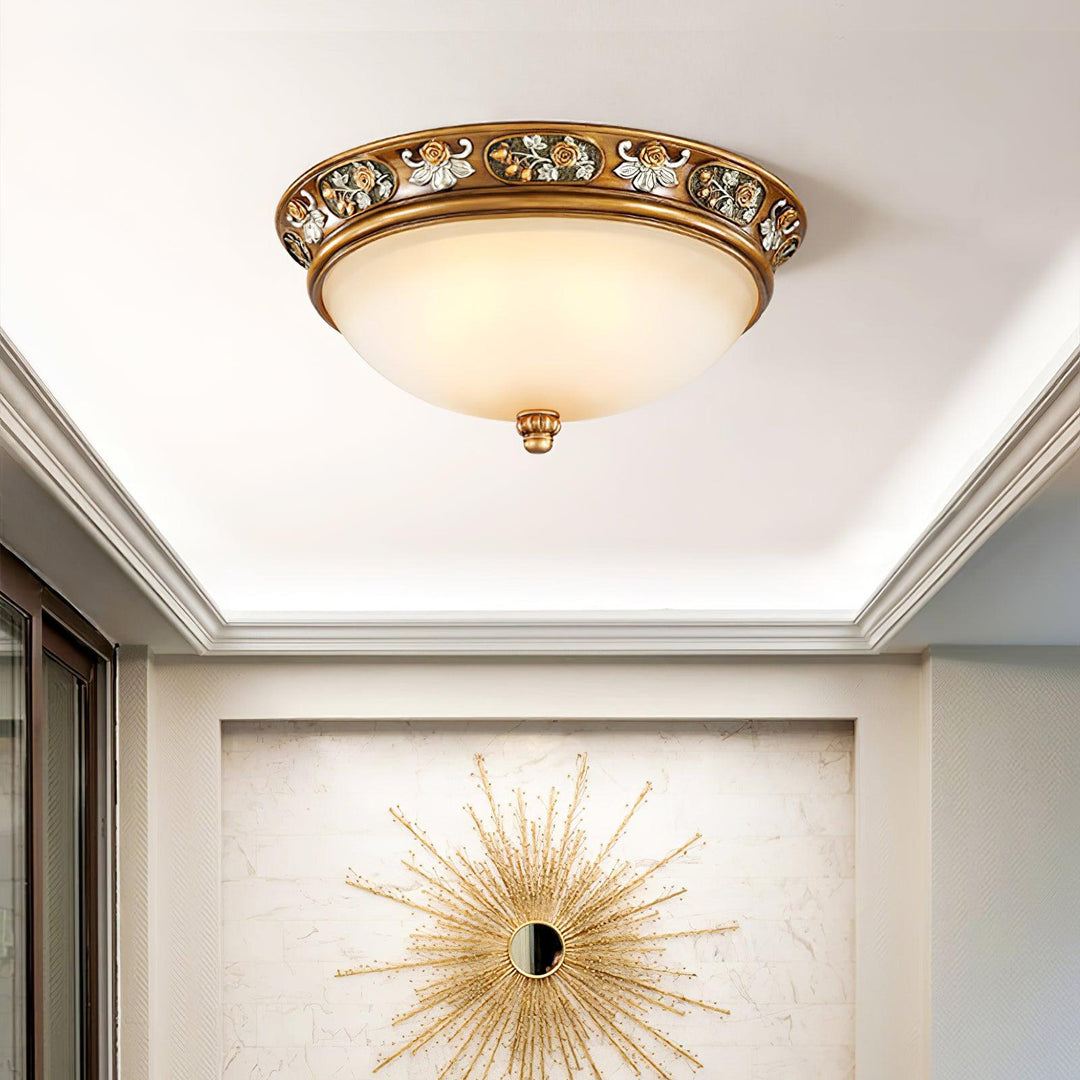 Deltana Resin Recessed Ceiling Light - Vakkerlight