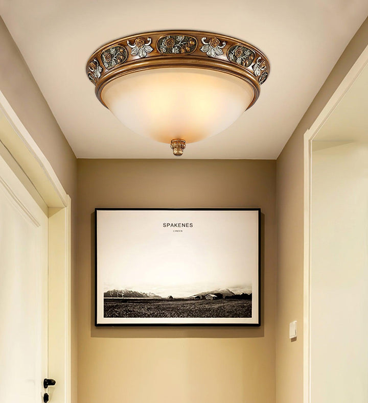 Deltana Resin Recessed Ceiling Light - Vakkerlight