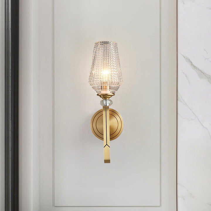 Devora Brass Wall Lamp - Vakkerlight