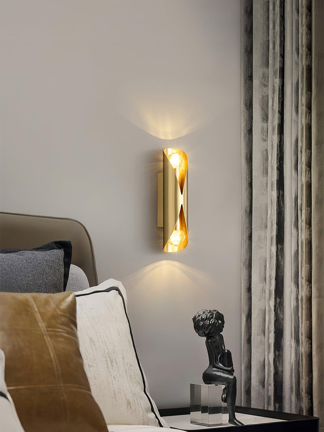 Diamonds Brass Wall Lamp - Vakkerlight