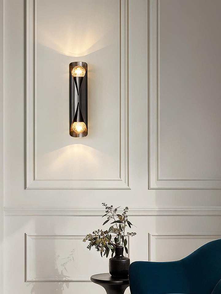 Diamonds Brass Wall Lamp - Vakkerlight