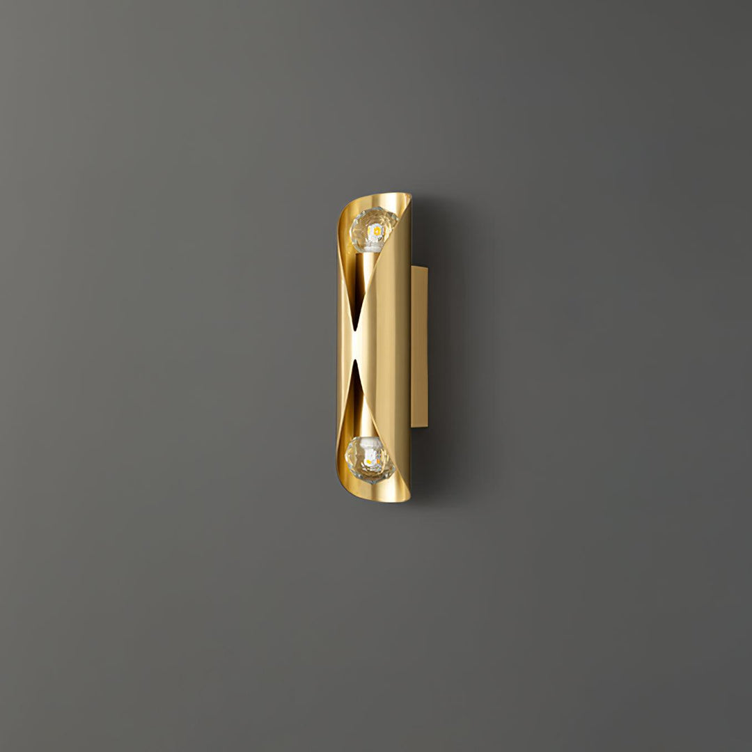 Diamonds Brass Wall Lamp - Vakkerlight