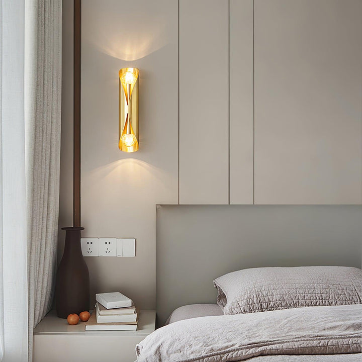 Diamonds Brass Wall Lamp - Vakkerlight