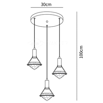 Suspension Diamond — Dimension drawings 2