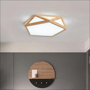 Diamond Wooden Ceiling Lamp - Vakkerlight