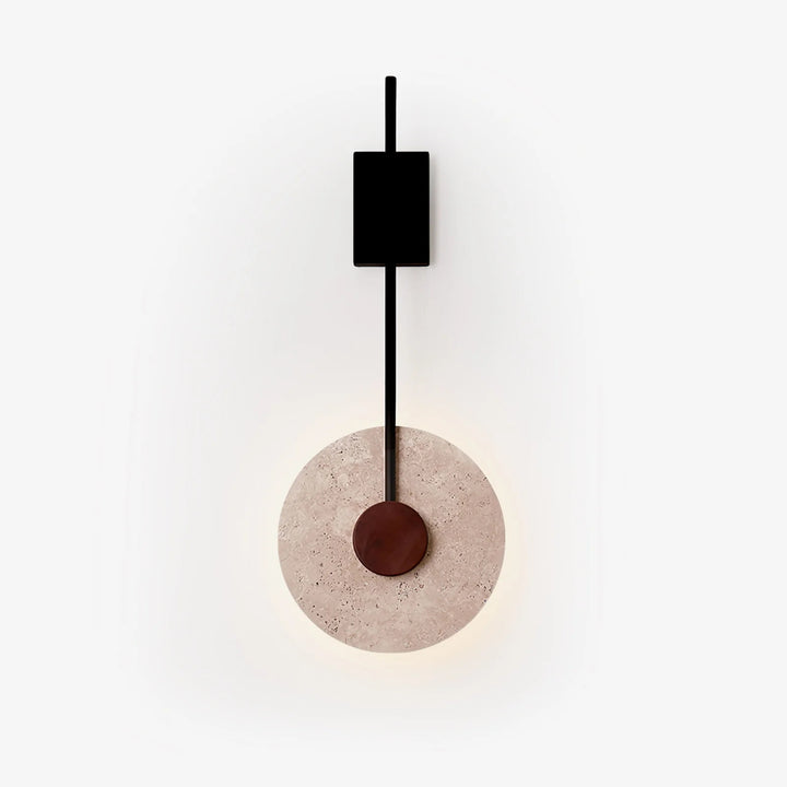 Disc Travertine Wall Lamp - Vakkerlight