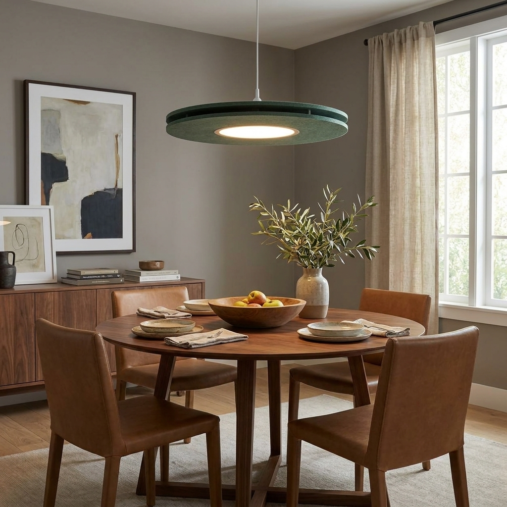 Disc Acoustic Pendant Light