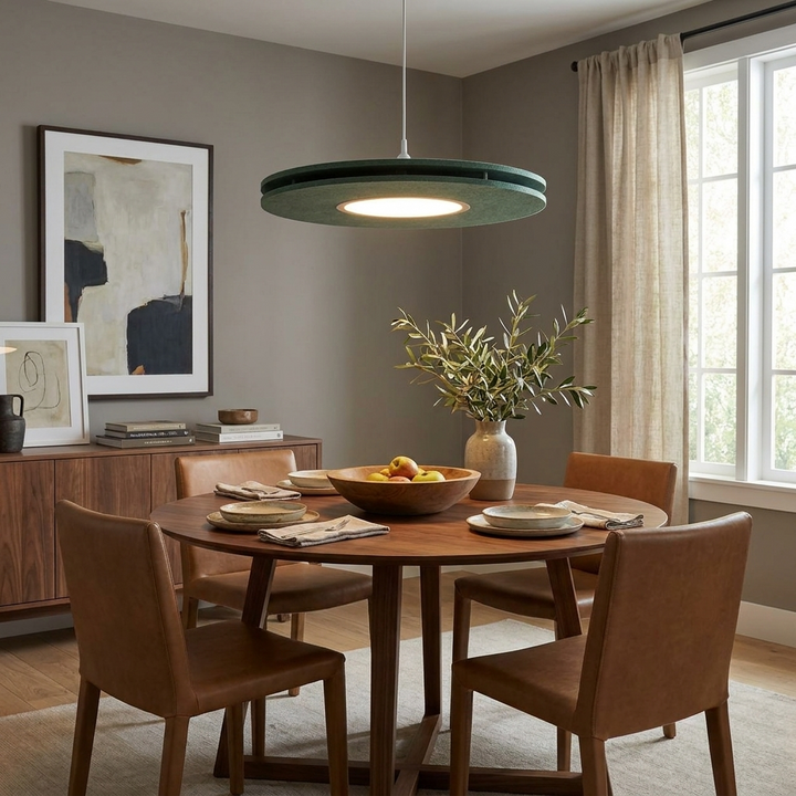 Disc Acoustic Pendant Light