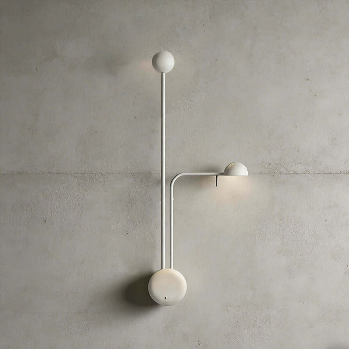 Disc Base Dome Wall Sconce