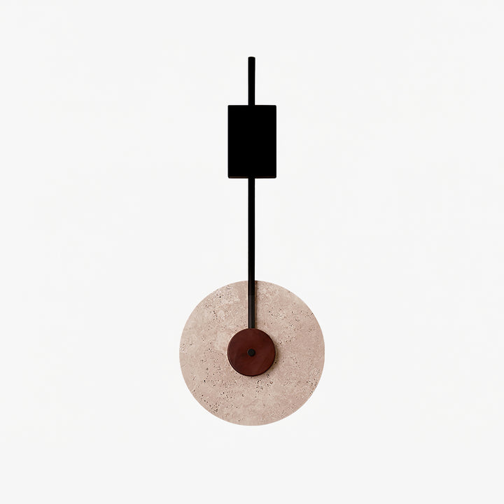 Disc Travertine Wall Lamp - Vakkerlight