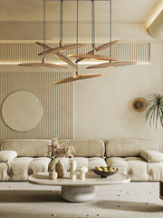 Disc Wooden Pendant Lamp