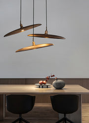 Disc Wooden Pendant Lamp