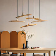 Disc Wooden Pendant Lamp