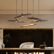 Disc Wooden Pendant Lamp