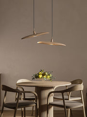 Disc Wooden Pendant Lamp