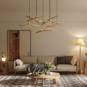 Disc Wooden Pendant Lamp