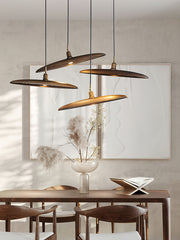 Disc Wooden Pendant Lamp