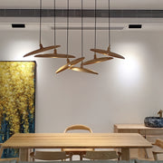 Disc Wooden Pendant Lamp