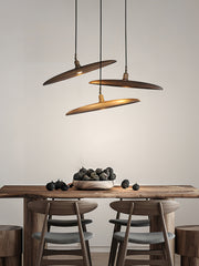 Disc Wooden Pendant Lamp