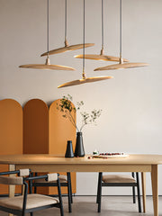 Disc Wooden Pendant Lamp