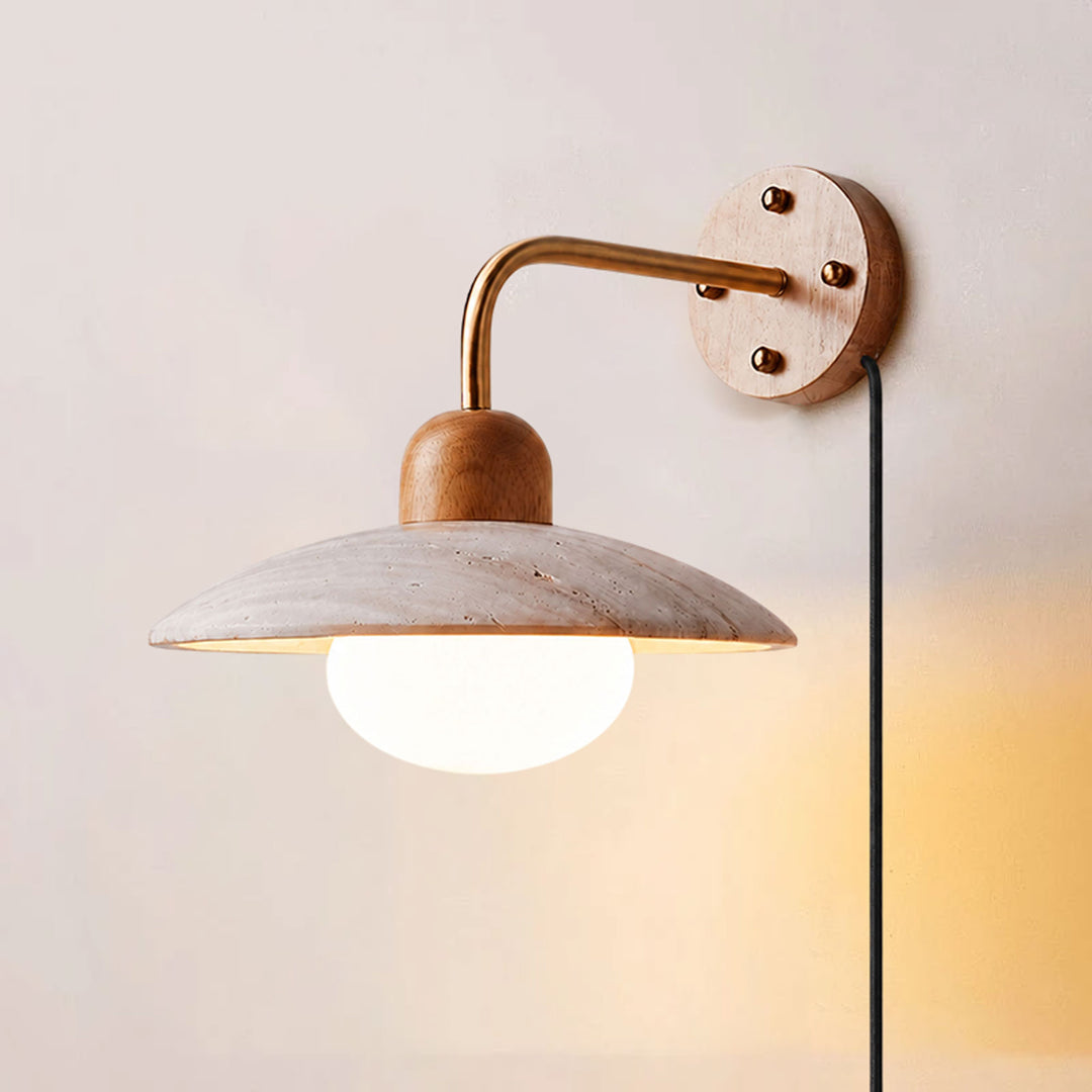 Lampada a Muro Dome Arm a Spina