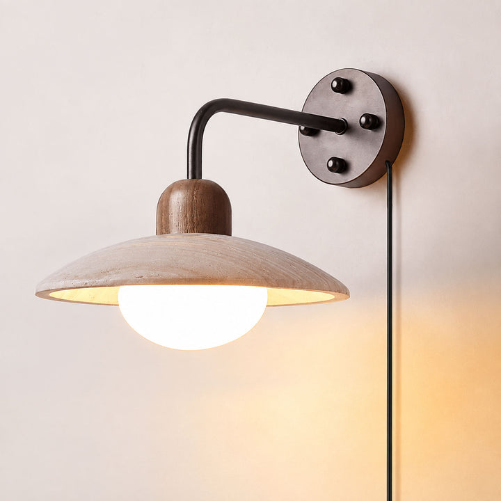 Lampada a Muro Dome Arm a Spina