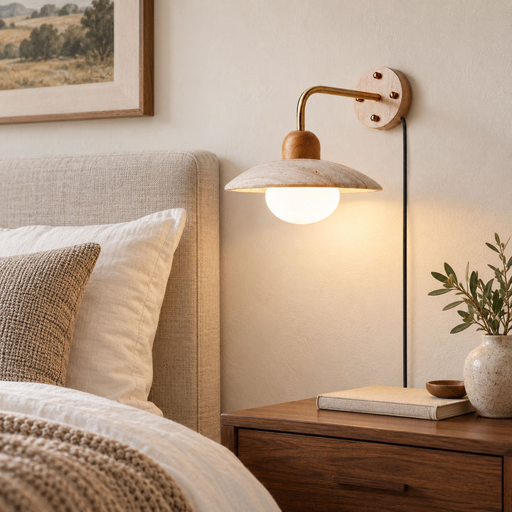 Lampada a Muro Dome Arm a Spina