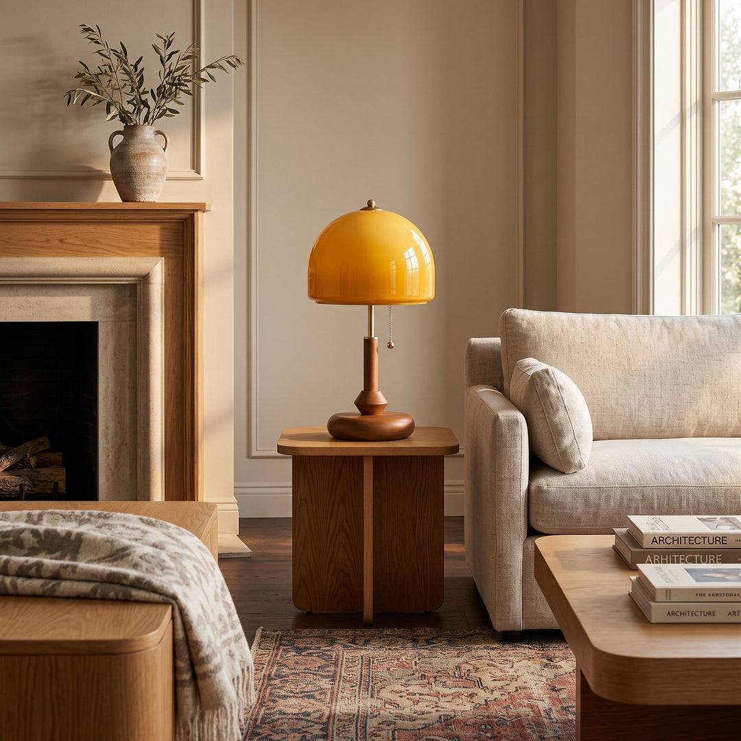 Dome Wooden Table Lamp - Vakkerlight