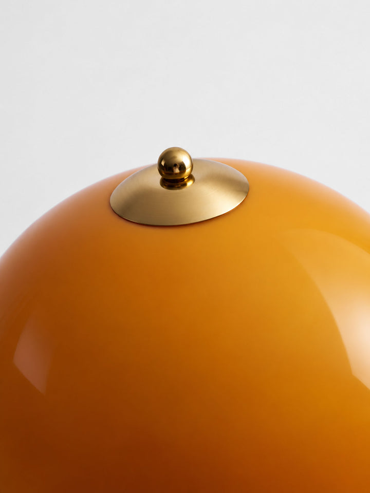 Dome Wooden Table Lamp