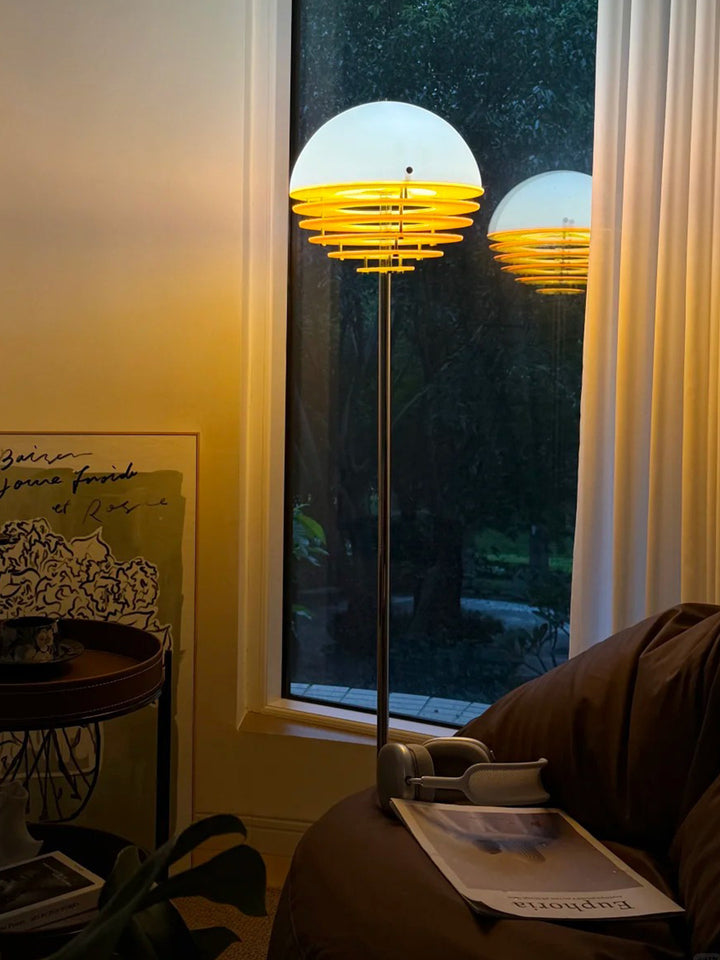 Dome Louver Floor Lamp - Vakkerlight