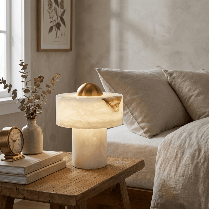 Dome Alabaster Table Lamp - Vakkerlight