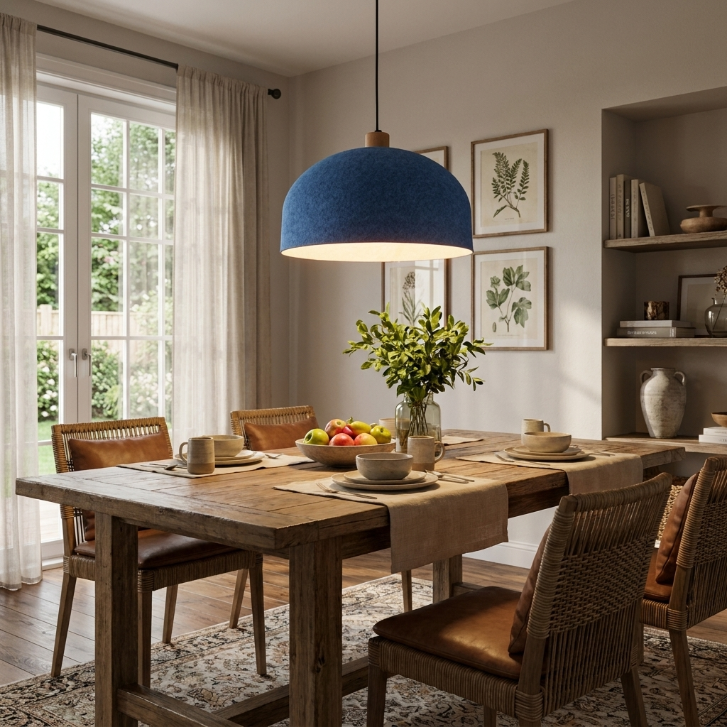 Dome Hat Acoustic Pendant Light
