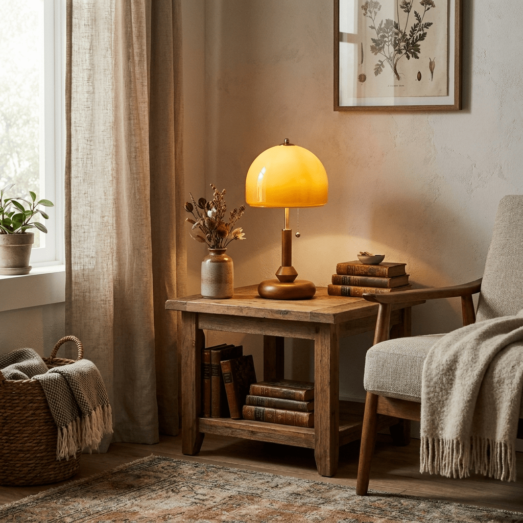 Dome Wooden Table Lamp - Vakkerlight
