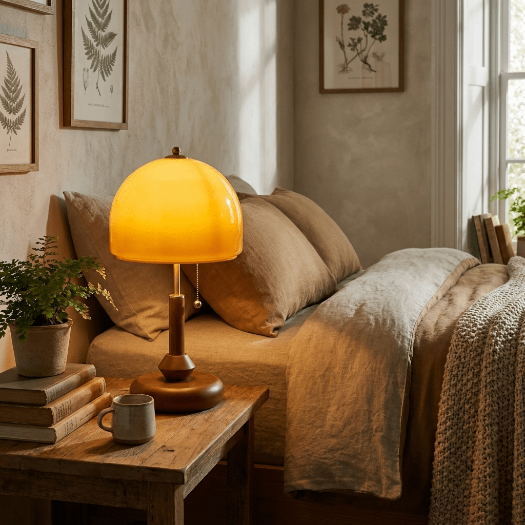 Dome Wooden Table Lamp - Vakkerlight